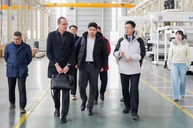 Kowopere pou Devlopman, Kolabore Globalman – PDG Piovan Global la vizite Jwell Machinery