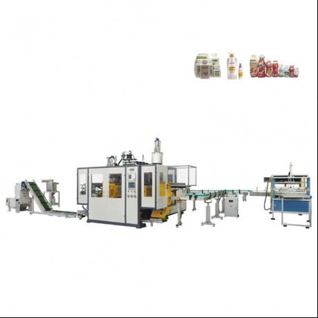 2ltr Single Die Head Double Station Kònen bòdi machin pou boutèy
