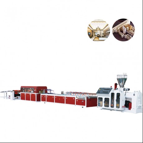 JWELL PVC Wood-Plastic Asanble rapid Konsèy Ekstrisyon Liy