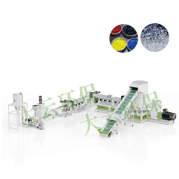 Jwell twa machin entegre resiklaj pelletizing machin