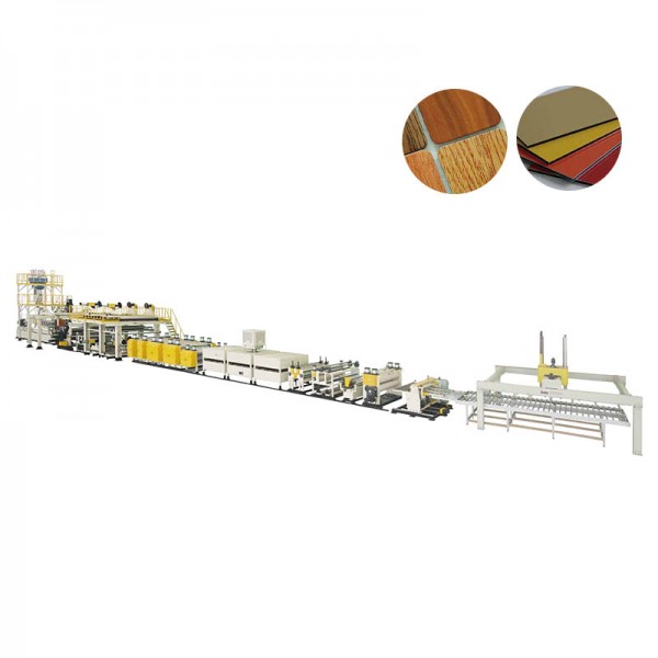 Aliminyòm ak plastik konpoze Panel Extrusion Liy